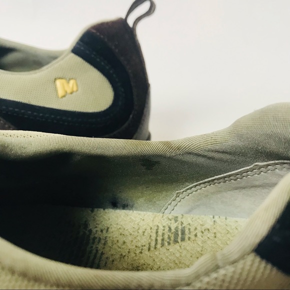 Merrell Caper Dark Earth Multi All Terrain Bungee Hiking Slip-On Shoe Sneaker 9 - Picture 10 of 13